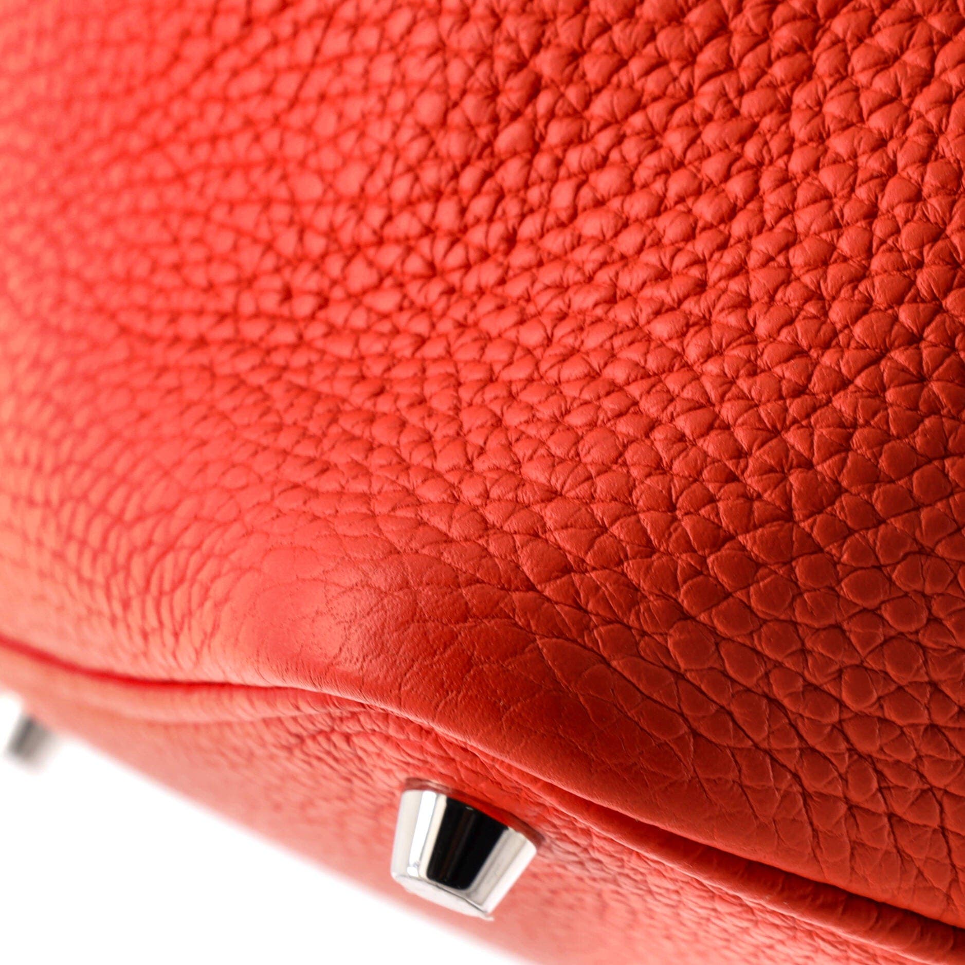 Pre-Owned Hermes Picotin Lock Bag Clemence PM, Alternate, color, Orange Poppy