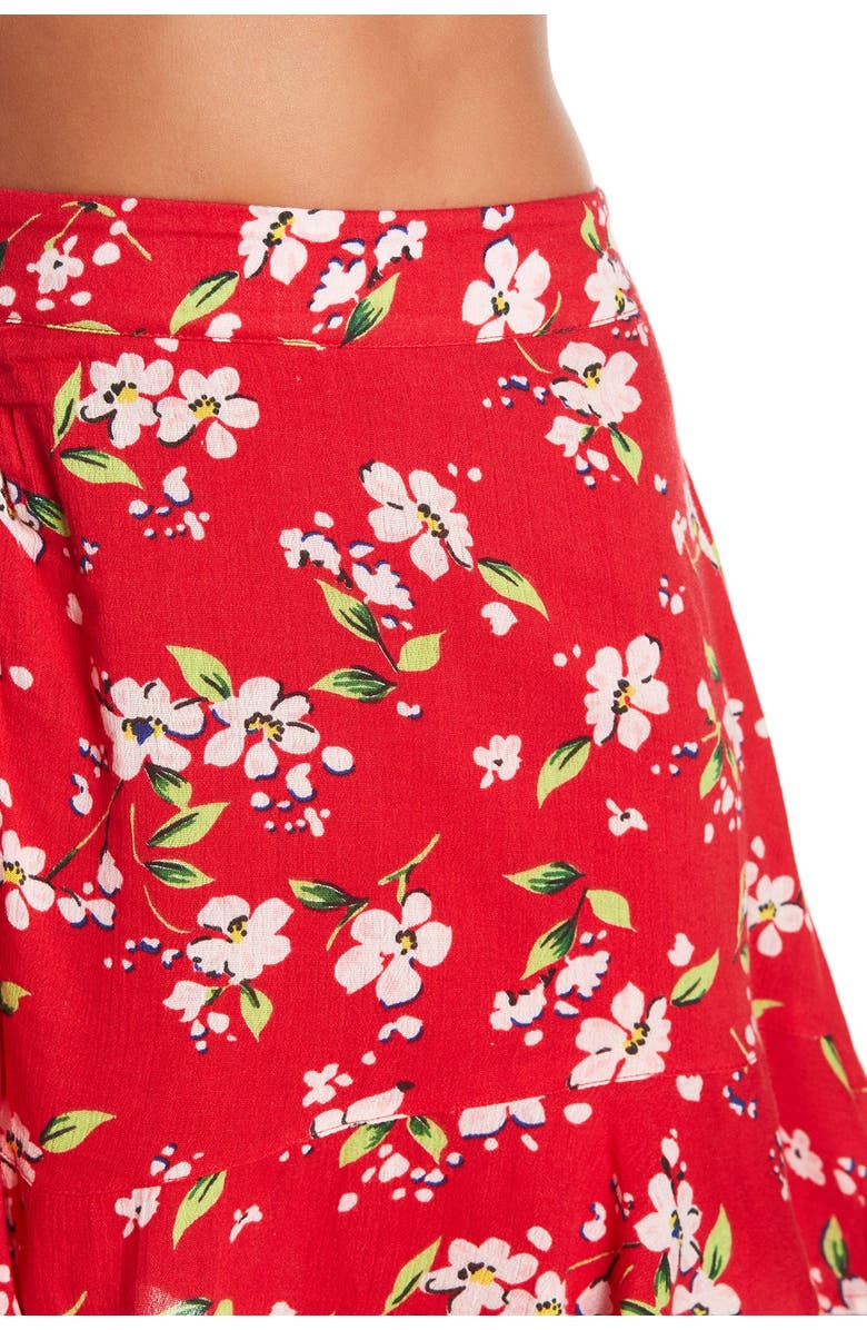 Abound Ruched Flounce Skirt, Alternate, color, 