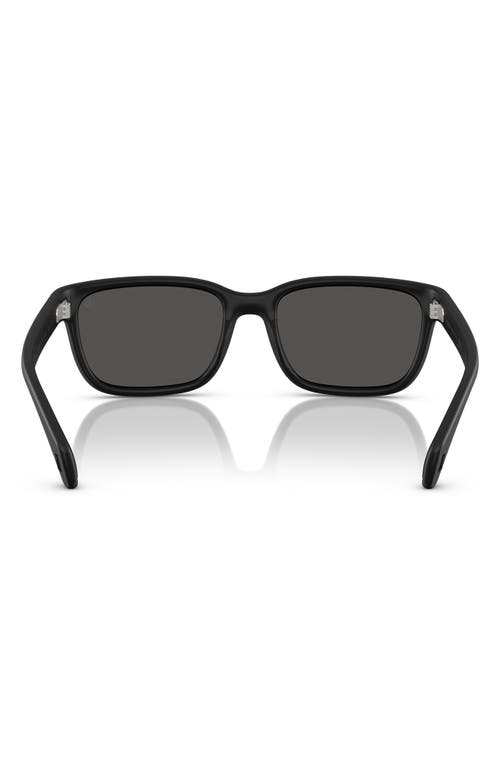 Moncler Men's Me8002 Pillow Sunglasses In Matte Black