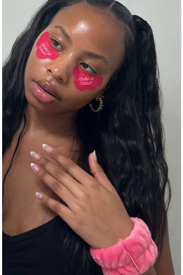 Cooling Clouds Makeup Eraser Undereye Patches (Limited Edition), Alternate, color, PINK