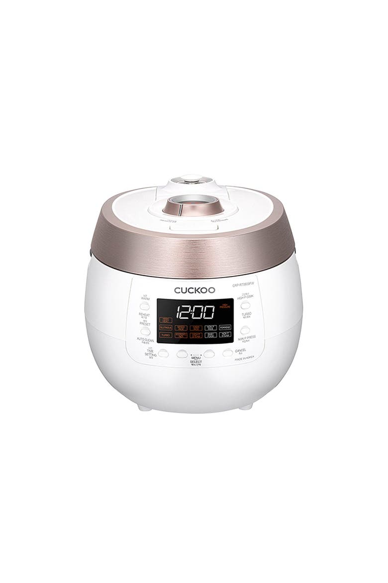 6-Cup (Uncooked) / 12-Cup (Cooked) Twin Pressure Rice Cooker, Main, color, White