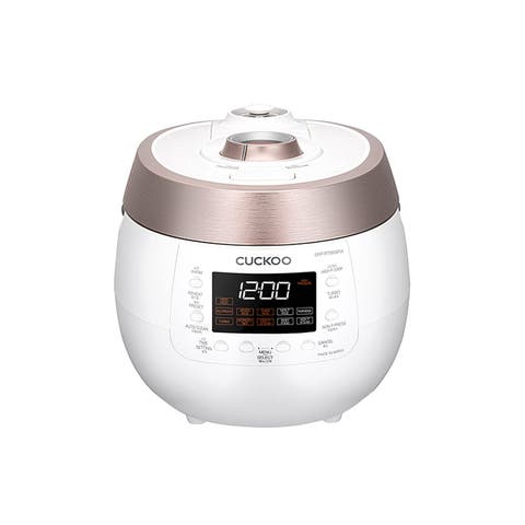6-Cup (Uncooked) / 12-Cup (Cooked) Twin Pressure Rice Cooker