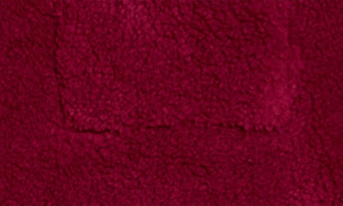 Balance Collection Stevie Mock Neck Faux Fur Sweatshirt In Red