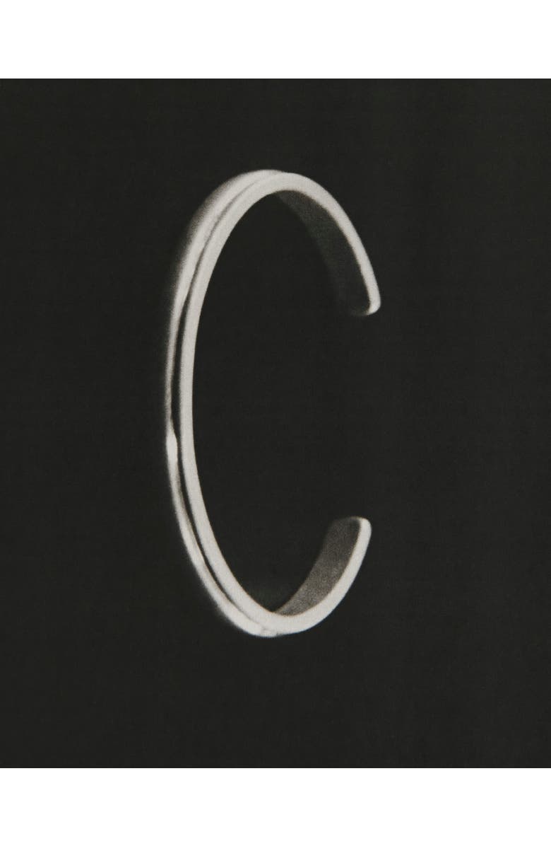 COS Double-Band Cuff, Alternate, color, Silver