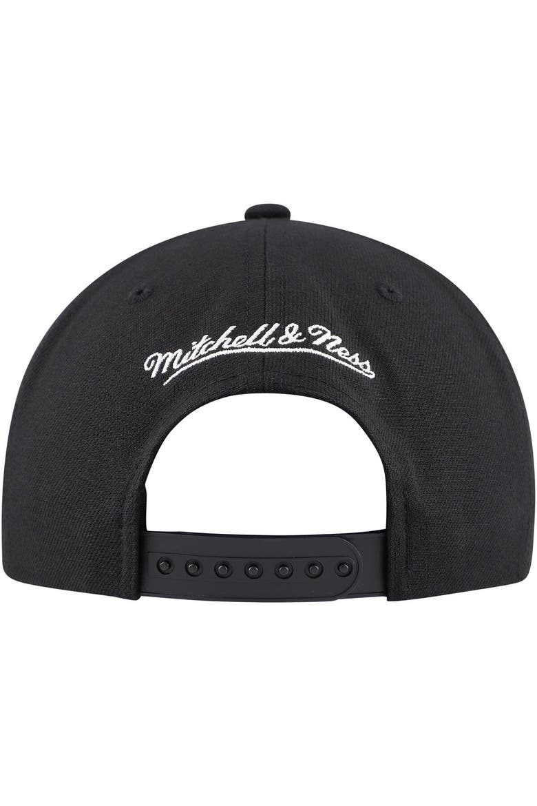 Men's Mitchell & Ness Black Pittsburgh Penguins Core Team Script 2.0 Snapback Hat, Alternate, color, Black