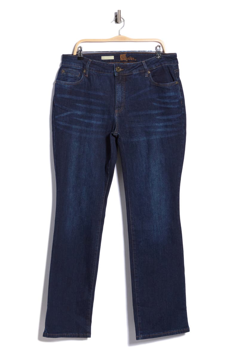 Nicole High Waist Bootcut Jeans, Main, color, KALMIA