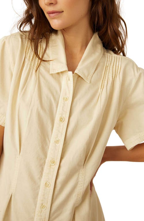Free People Keep It Crisp Romper In Tofu