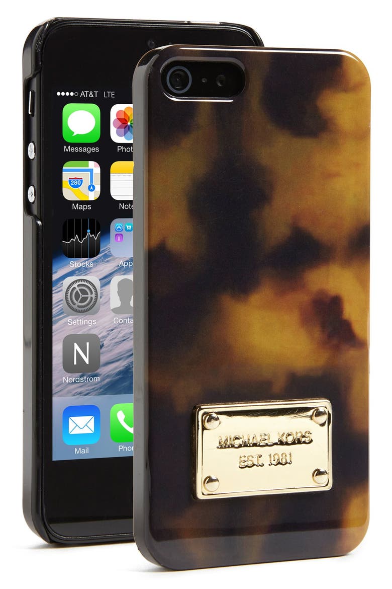 iPhone 5 Case, Main, color, TORTOISE