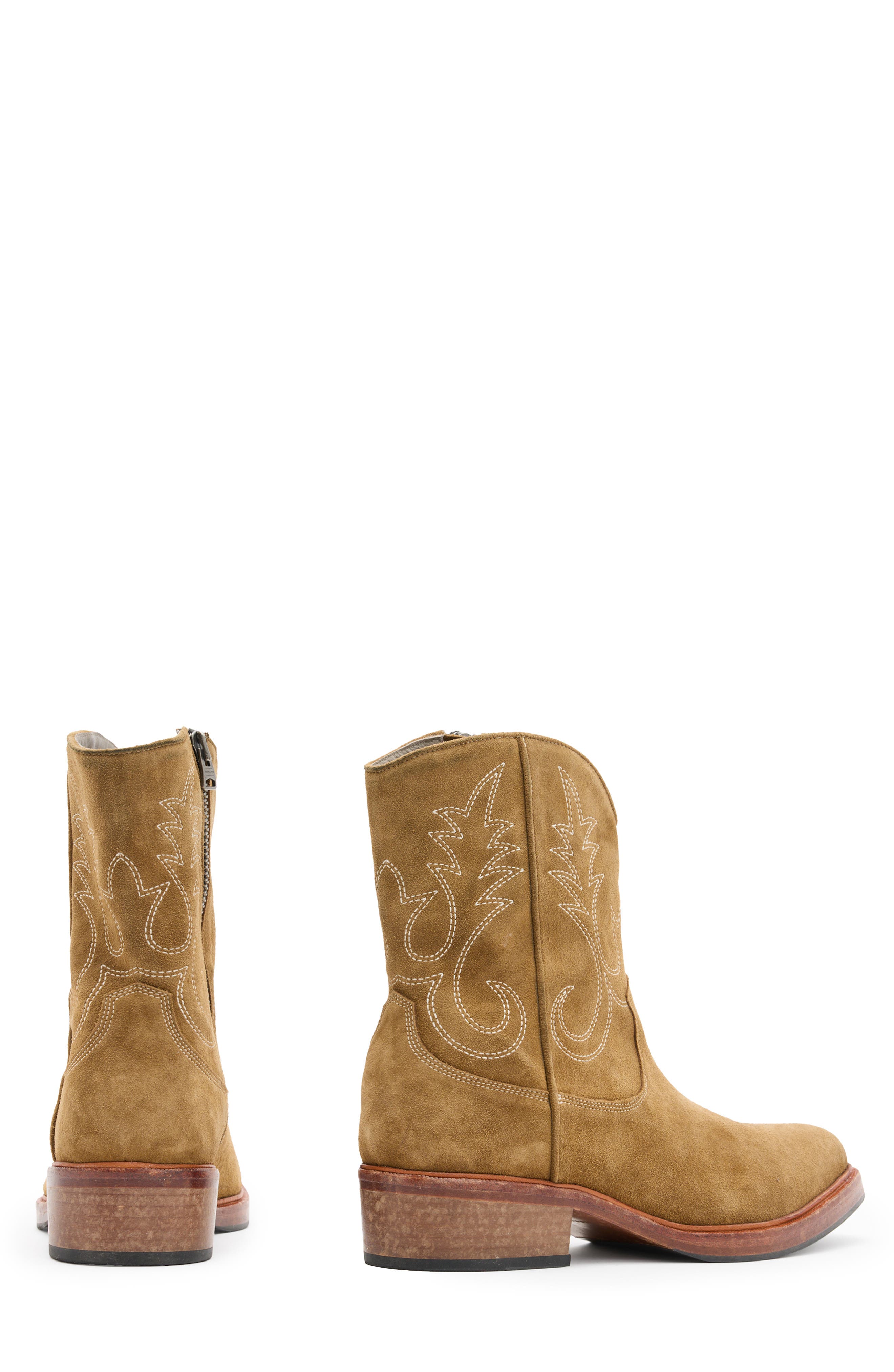AllSaints Jacques Western Boot, Alternate, color, 
