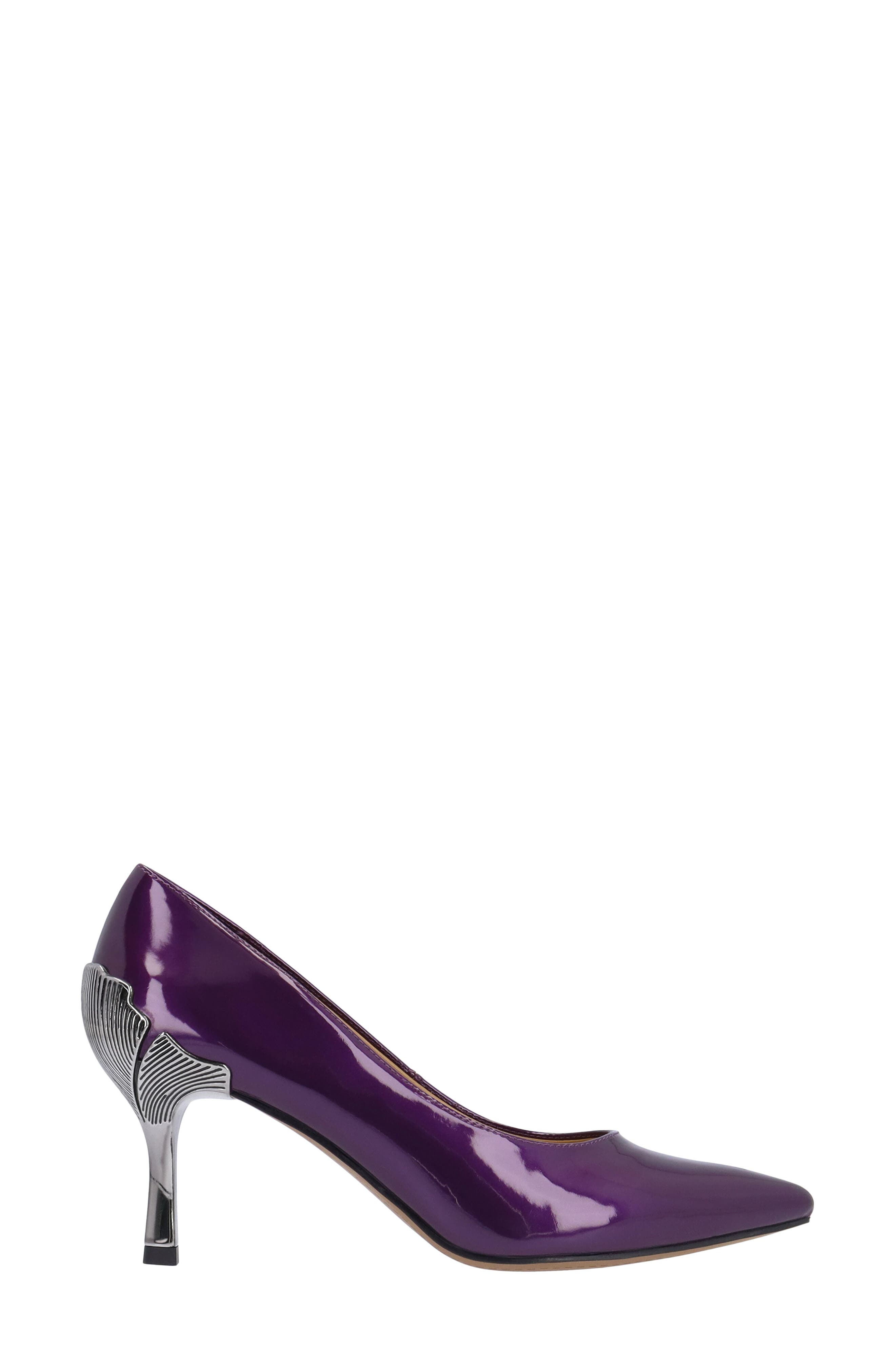 Tacy Pointed Toe Pump, Alternate, color, PURPLE