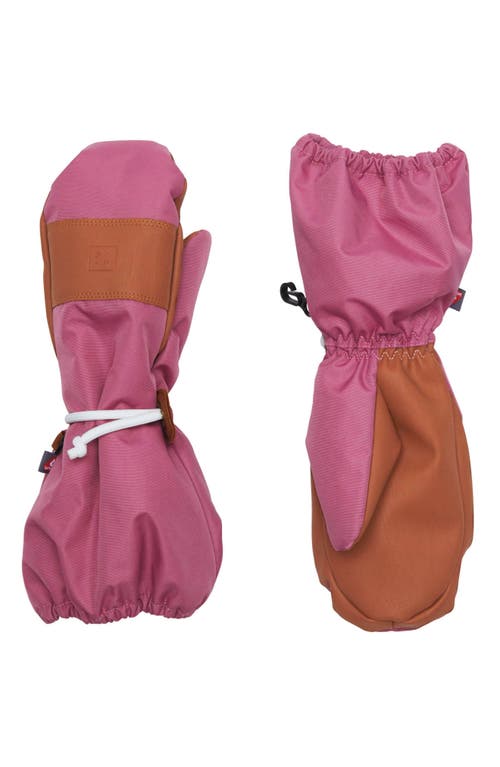 Northern Classics Waterproof Ski Mitten In Pink