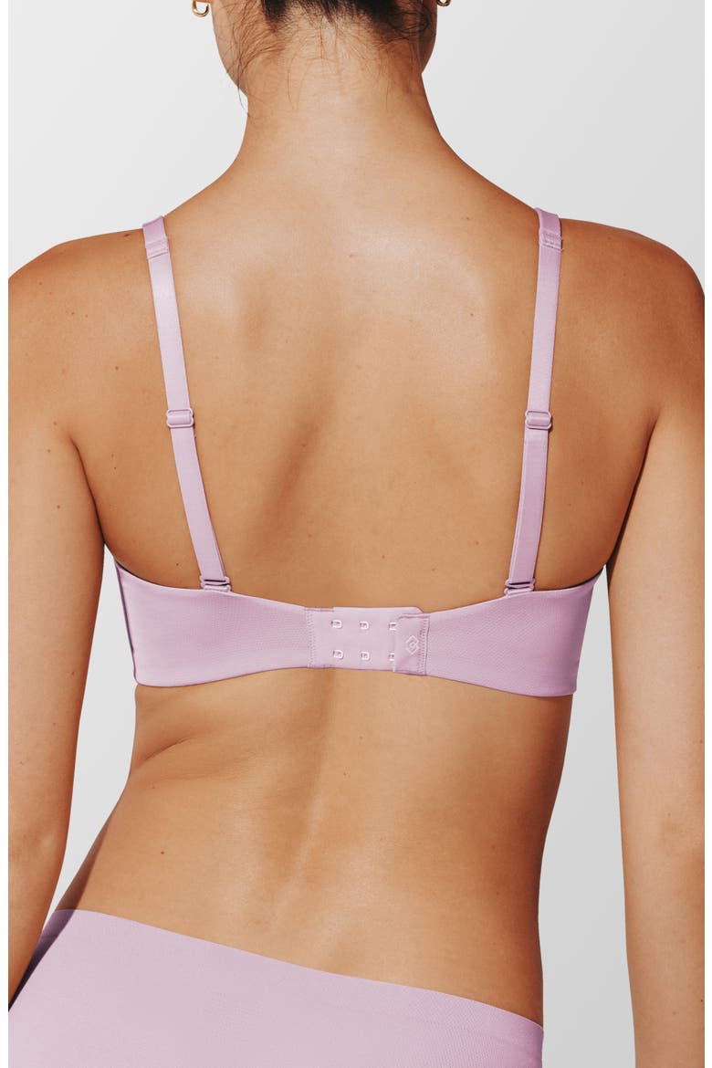 TempSync™ Wireless Plunge Bra, Alternate, color, MACARON