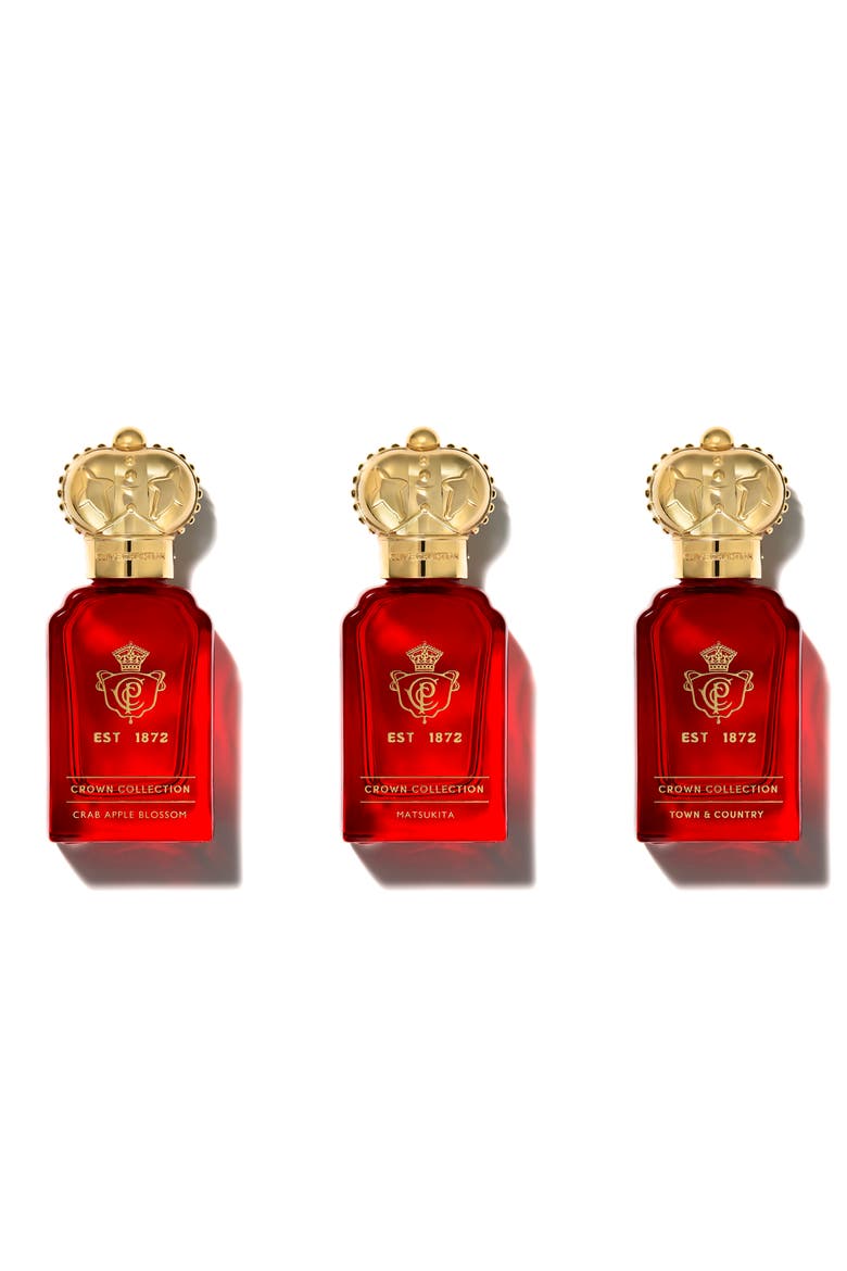 Crown Collection 3-Piece Traveler Set, Main, color, NO COLOR