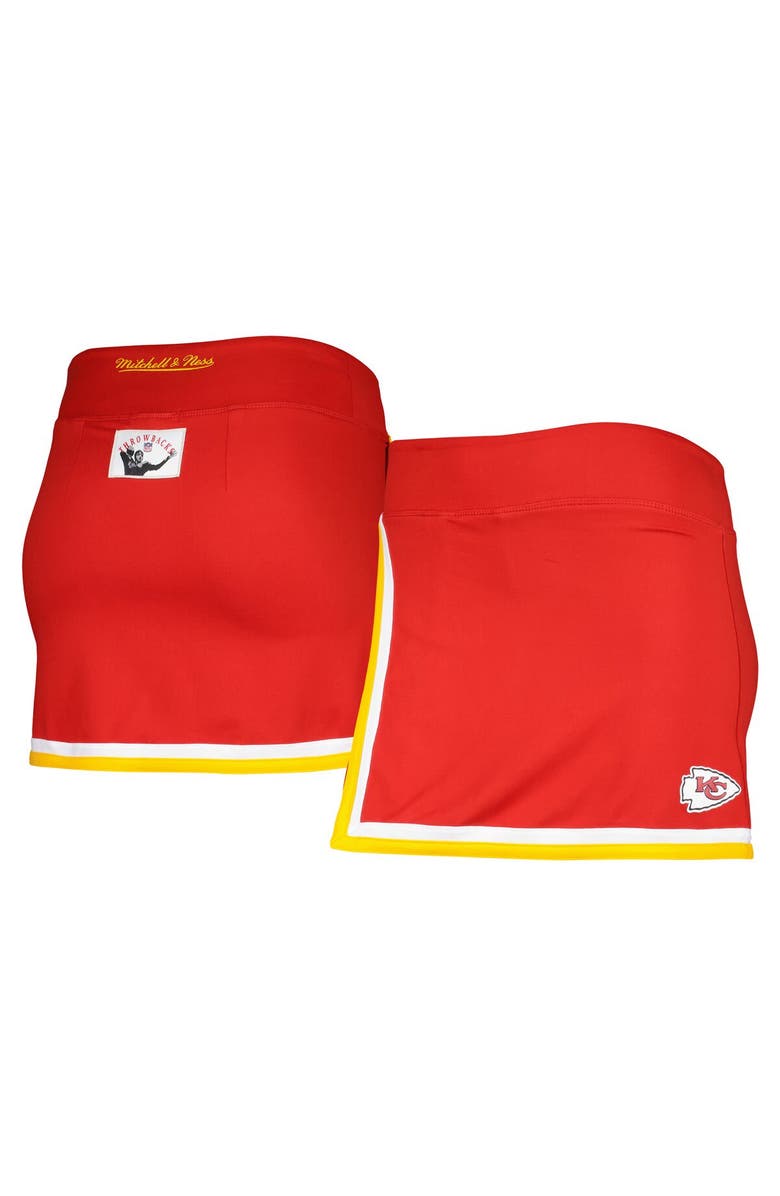 Mitchell & Ness Women's Mitchell & Ness  Red Kansas City Chiefs Skort, Main, color, Red