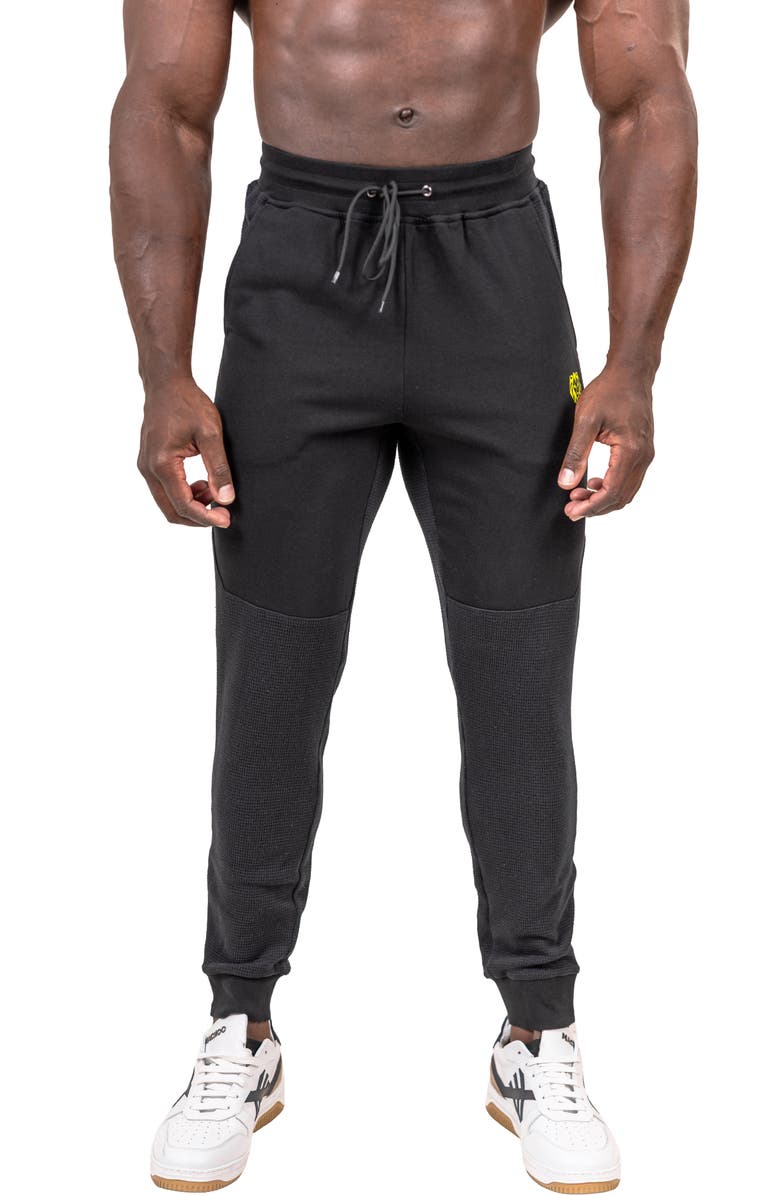 Maceoo Crow Drawstring Joggers, Main, color, Black