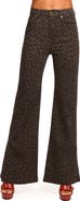 Ramy Brook Tyra Print Flare Jeans