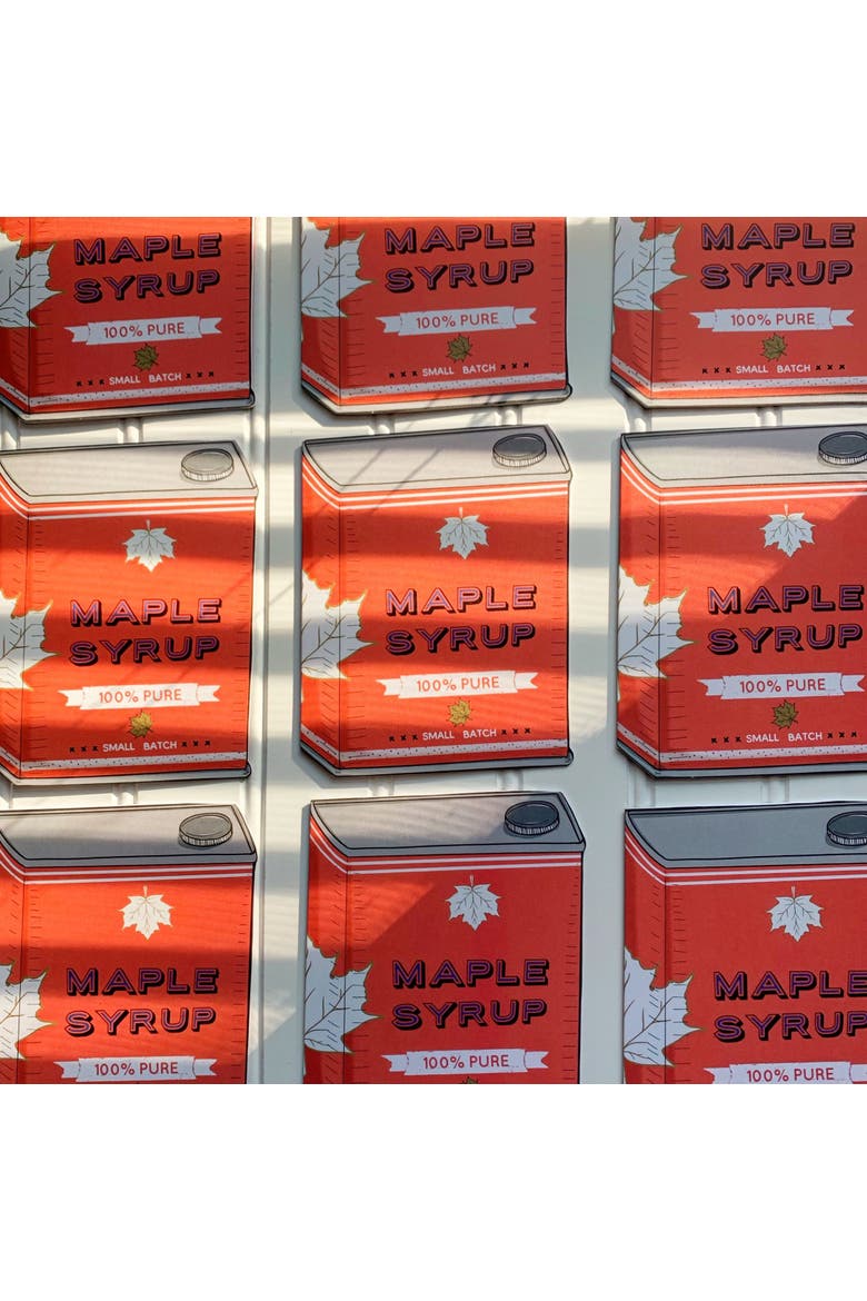 Maple Syrup Can Greeting Card Pack Set, Alternate, color, Multi-Pack