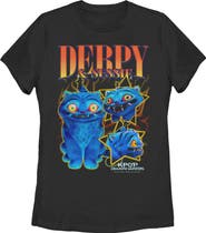 KPop Demon Hunters Women's KPop Demon Hunters Derpy and Sussie Friends Graphic T-Shirt