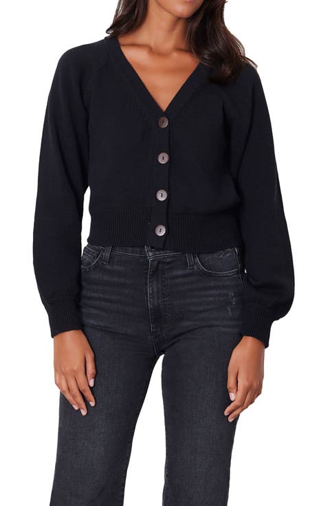 Greta Cropped Cotton Cardigan