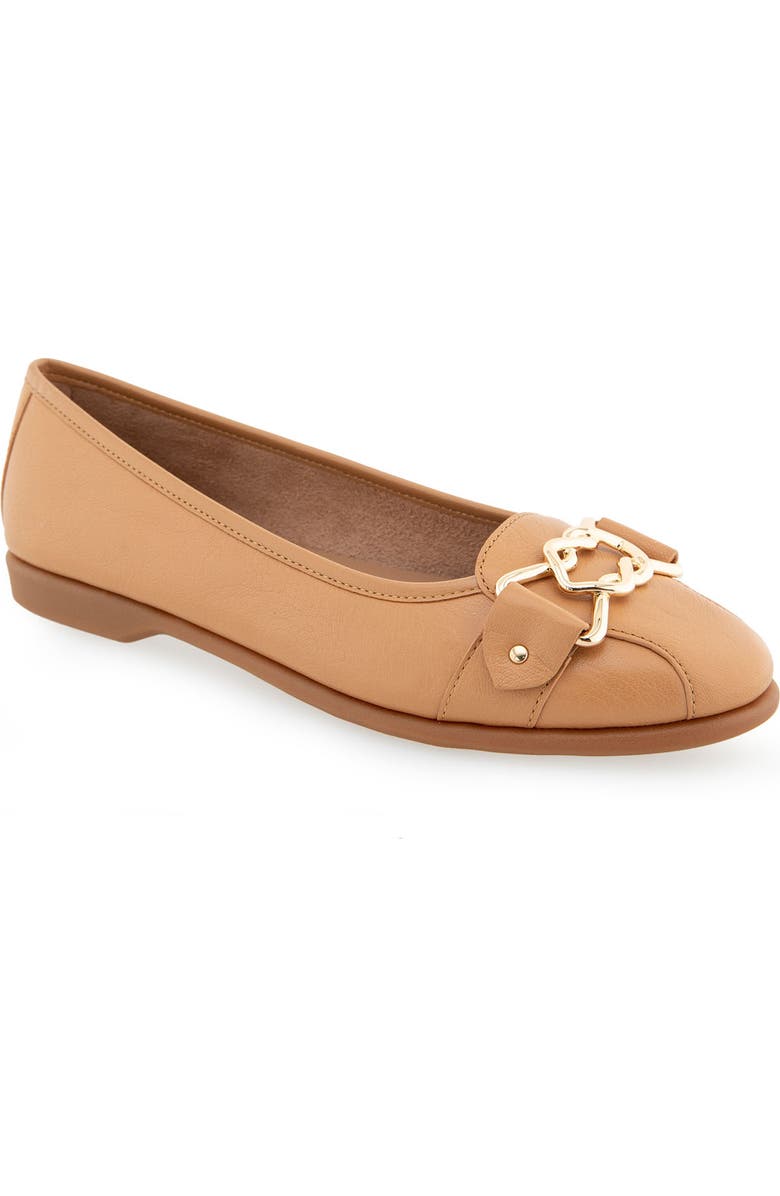 Aerosoles Bia Flat, Main, color, Doe Leather
