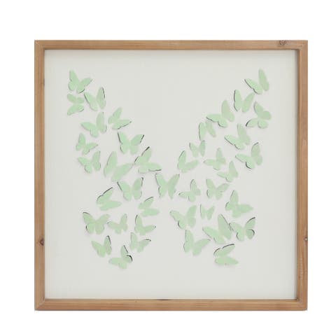 Butterfly in Frame Wall Decor
