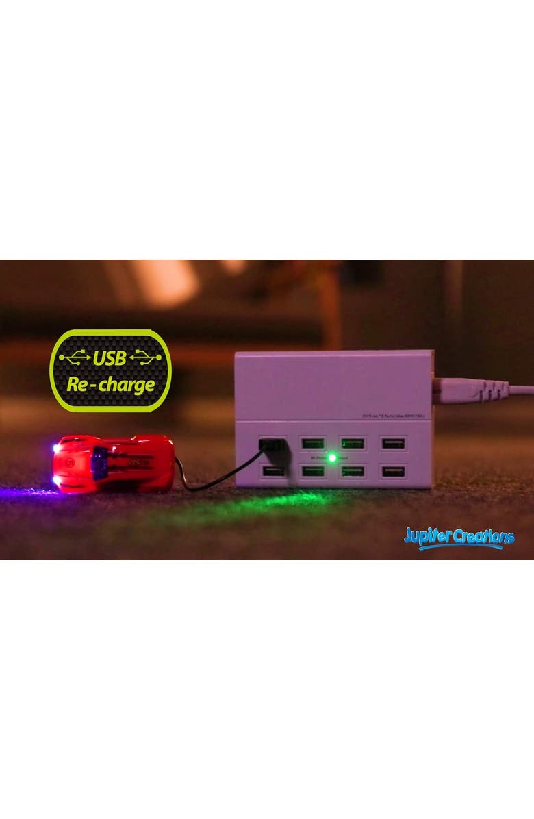 SpinForce Glow X3 RC Building Track, Alternate, color, Multicolored