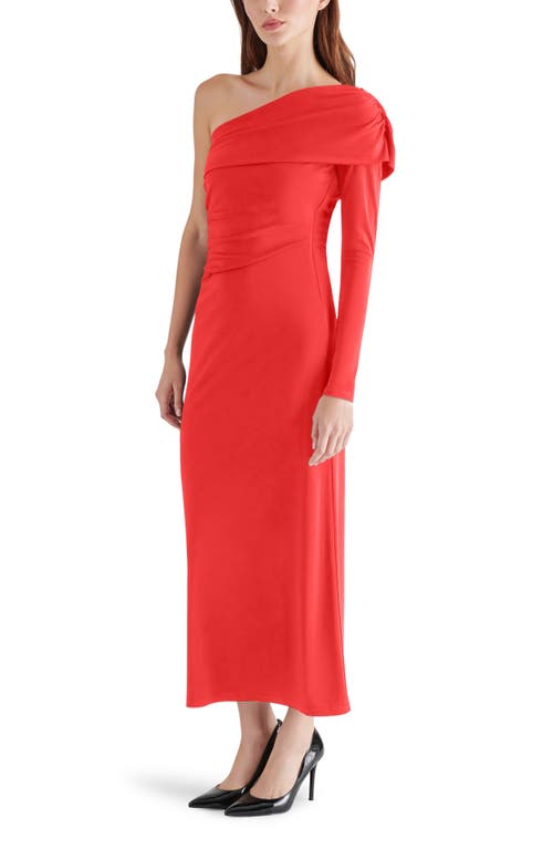STEVE MADDEN STEVE MADDEN YORK ONE SHOULDER JERSEY DRESS