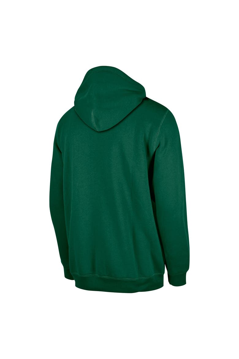 Men's New Era Green New York Jets 3rd Down Plaid Pullover Hoodie, Alternate, color, Green