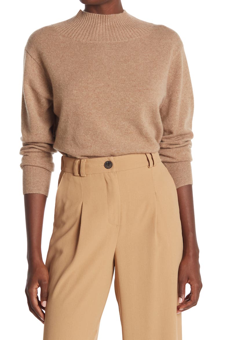 Carlin Cashmere Pullover Sweater, Main, color, LLAMA