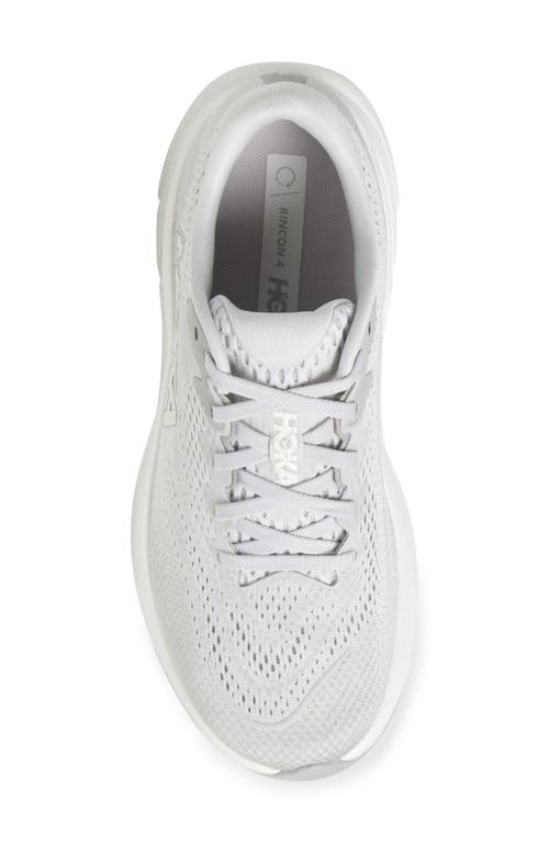 Hoka Rincon 4 Running Shoe In Gray