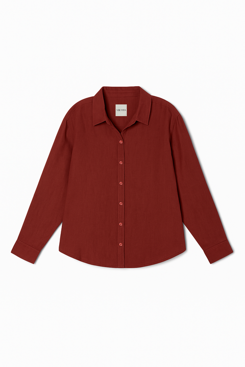 Cecile Oversized Linen Shirt