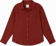 VIR VITA Cecile Oversized Linen Shirt