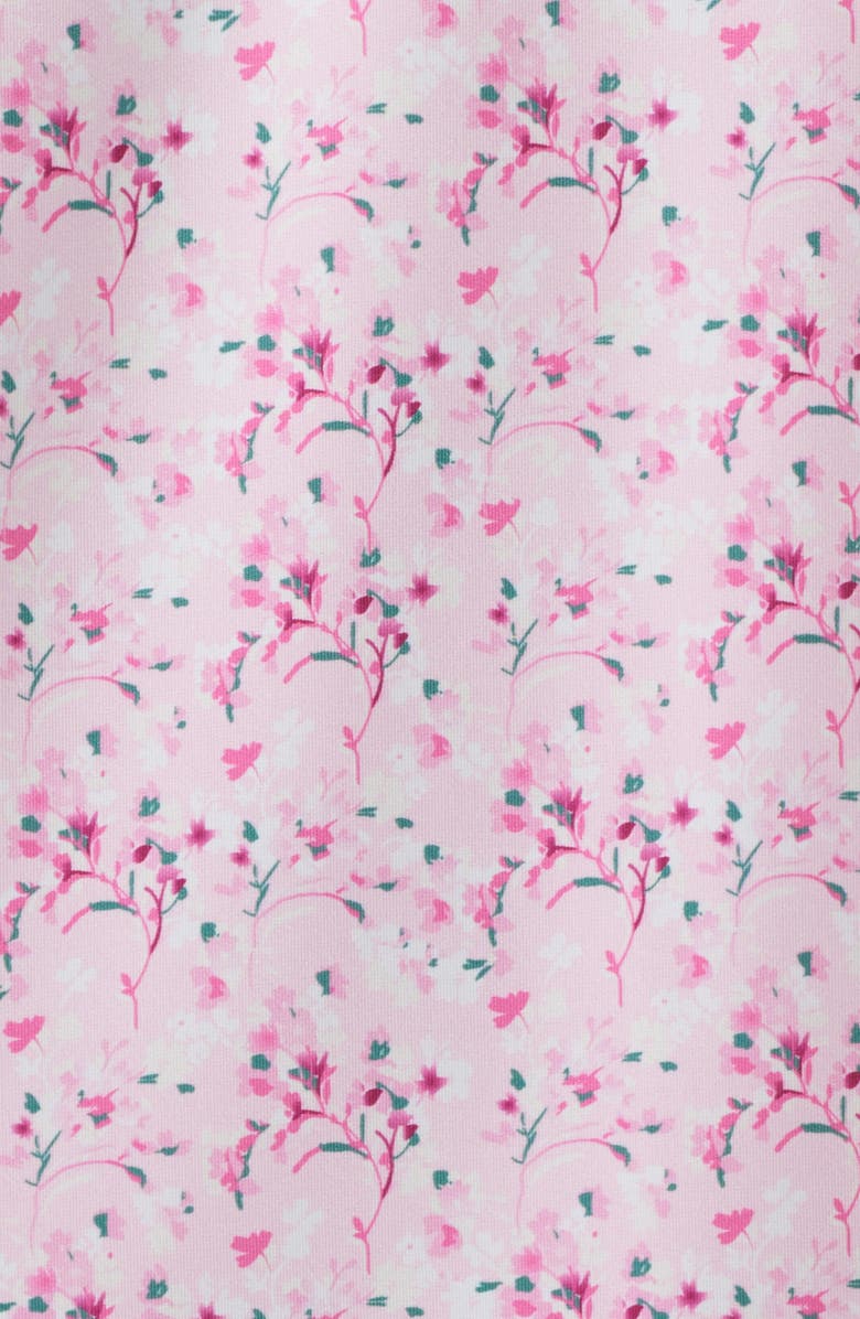 Swannies Sunday Floral Performance Golf Polo, Alternate, color, Pink