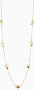 Oradina 14K Yellow Gold Seaside Station Necklace