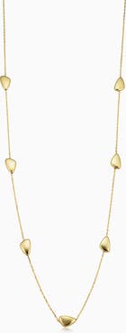 Oradina 14K Yellow Gold Seaside Station Necklace