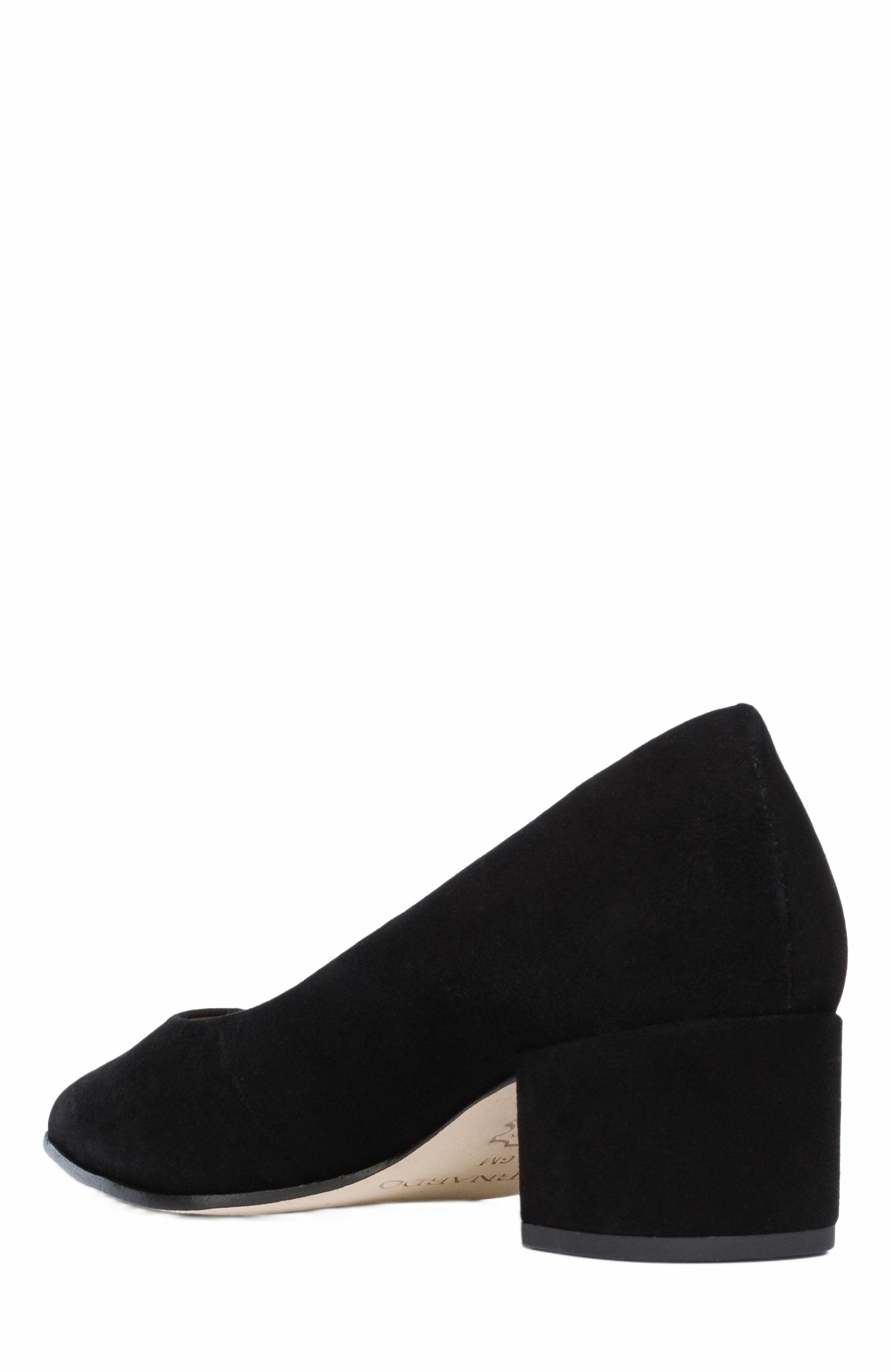 Bernardo Footwear Millie Block Heel Pump, Alternate, color, Black