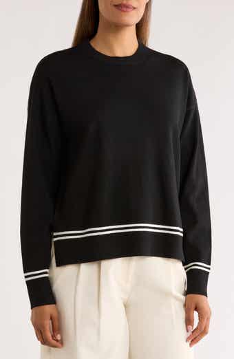 Tipped Crewneck Sweater