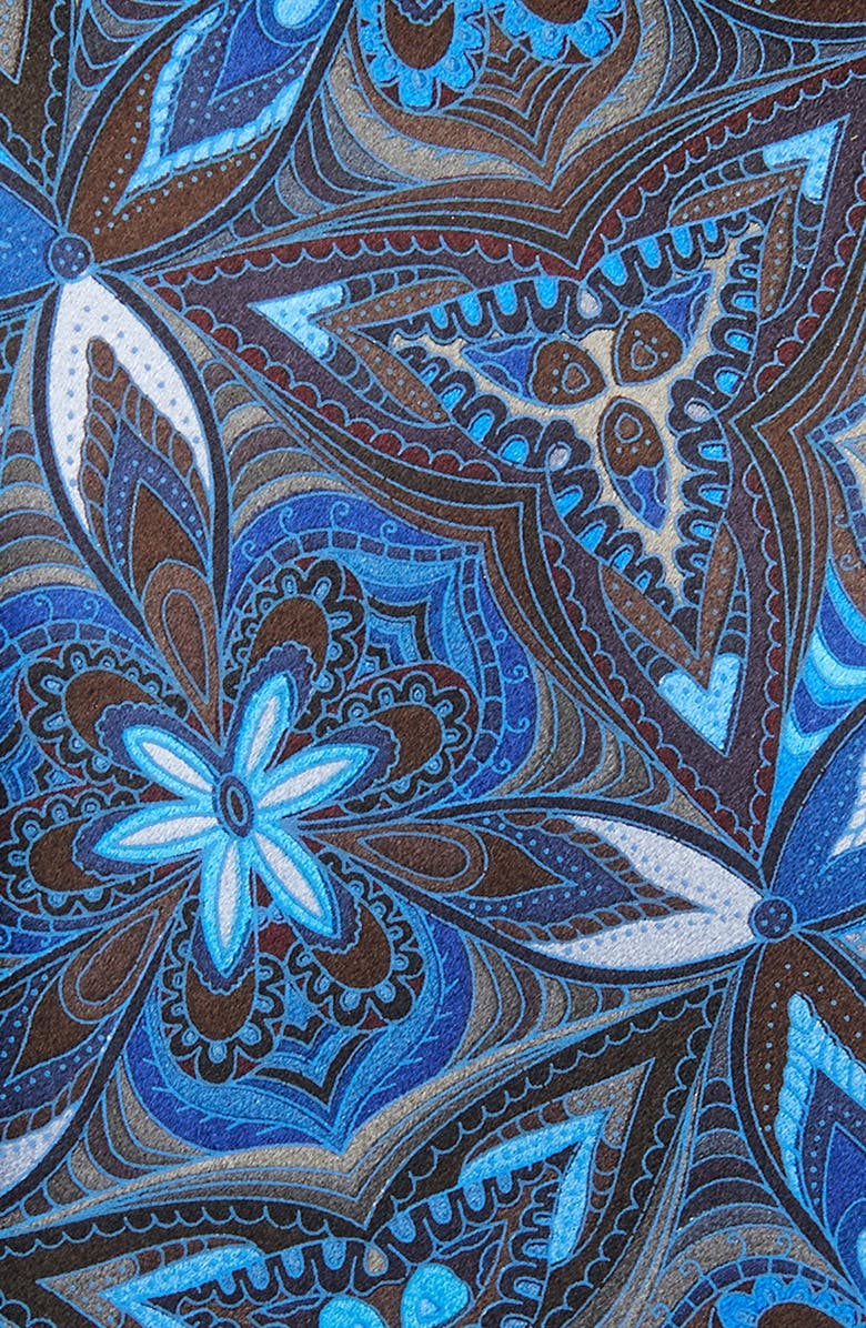 ZEGNA Floral Silk Tie, Alternate, color, 