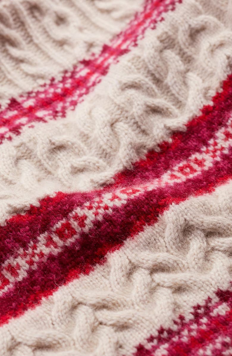 Seasalt Cornwall Shepherd Fair Isle Lambswool Blend Sweater, Alternate, color, 