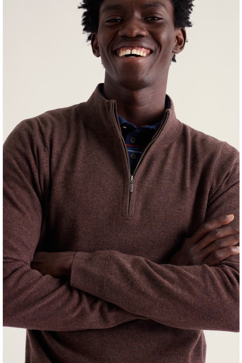 Prow Quarter Zip Jumper, Alternate, color, TIMBER