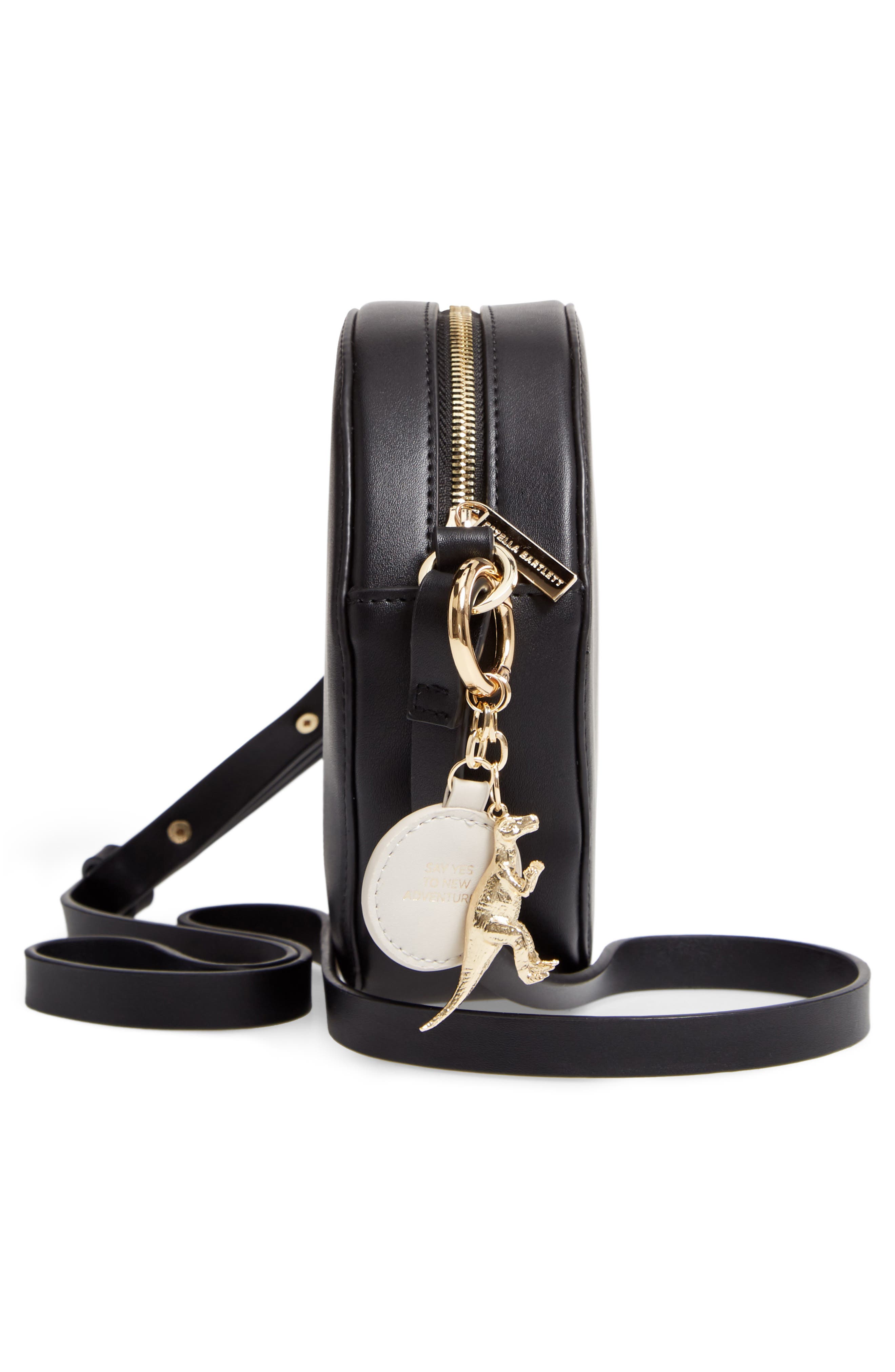 Estella Bartlett Emerson Faux Leather Round Bag, Alternate, color, 