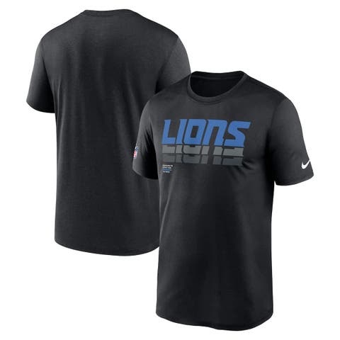 Men's Nike Black Detroit Lions Sideline Legend Performance T-Shirt