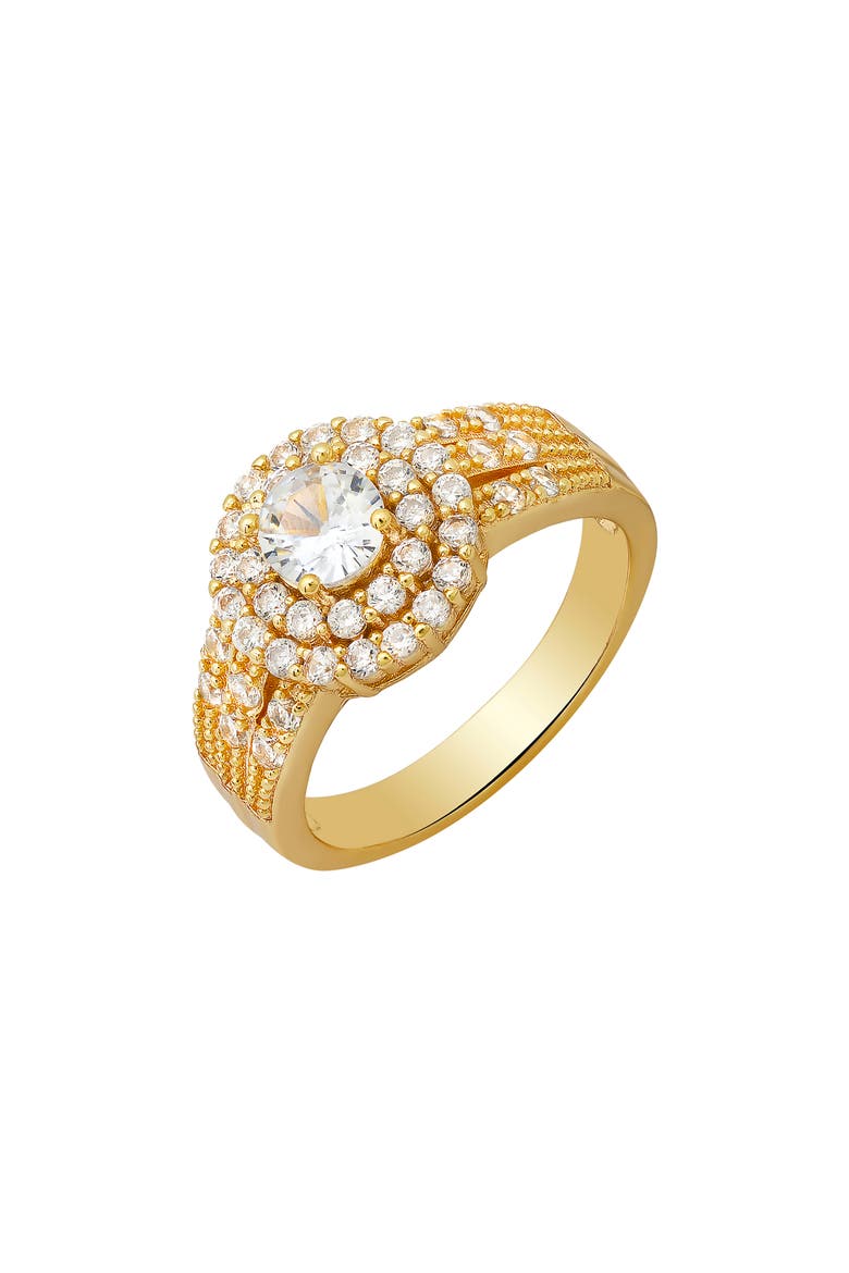 Simulated Diamond Ring, Alternate, color, YELLOW