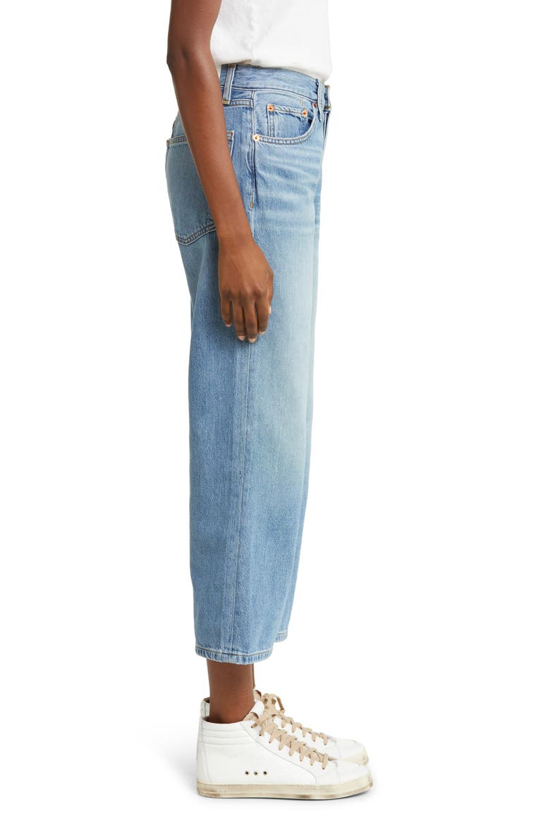 Loose Crop Wide Leg Jeans, Alternate, color, VINTAGE FLOW
