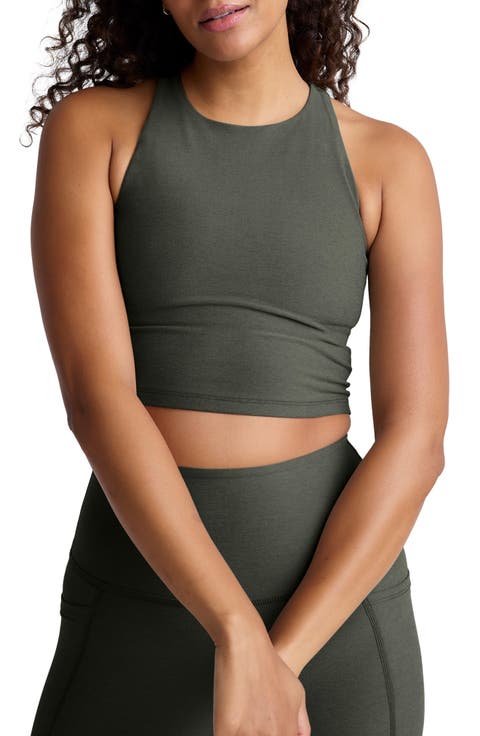 Spacedye Refocus Racerback Crop Tank
