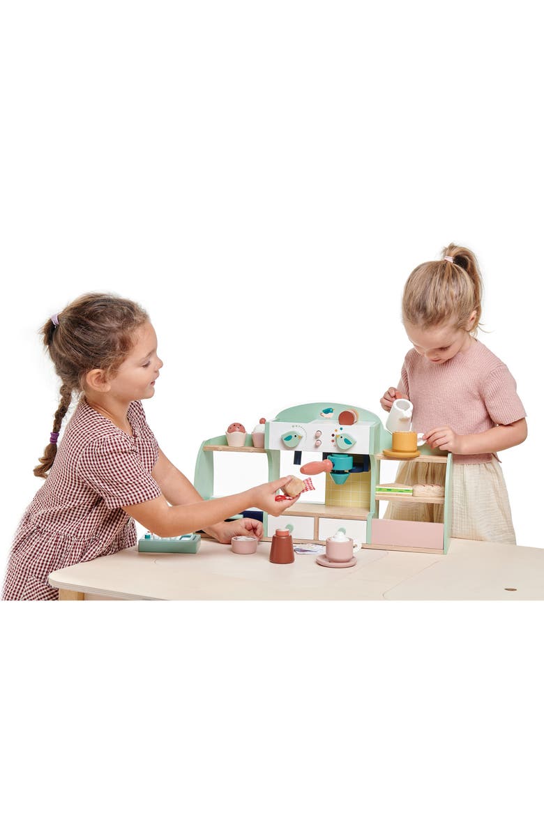 Tender Leaf Toys Mini Chef Bird's Nest Café Wooden Playset, Alternate, color, Multi