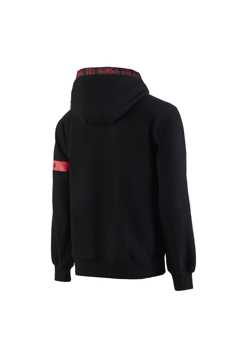 Two Hype Men's NBA x Two Hype Black Chicago Bulls Culture & Hoops Collection Premium Pullover Hoodie, Alternate, color,