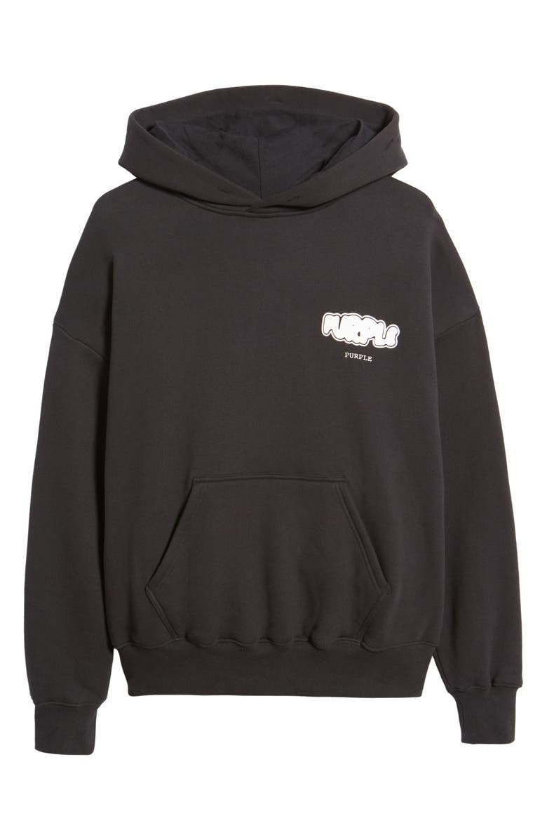 PURPLE BRAND Graphic Cotton Hoodie, Alternate, color, 