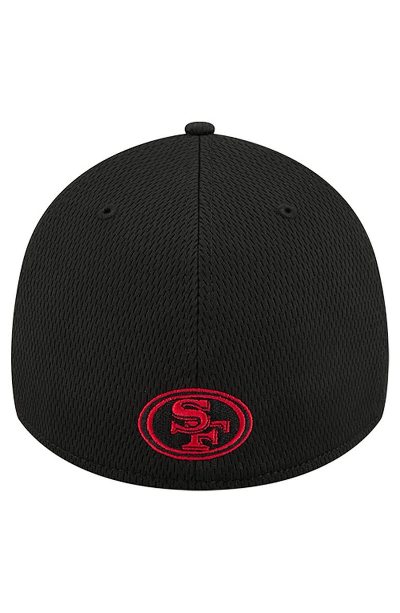 New Era Men
s New Era  Black San Francisco 49ers Scoreboard 39THIRTY Flex Hat, Alternate, color, 