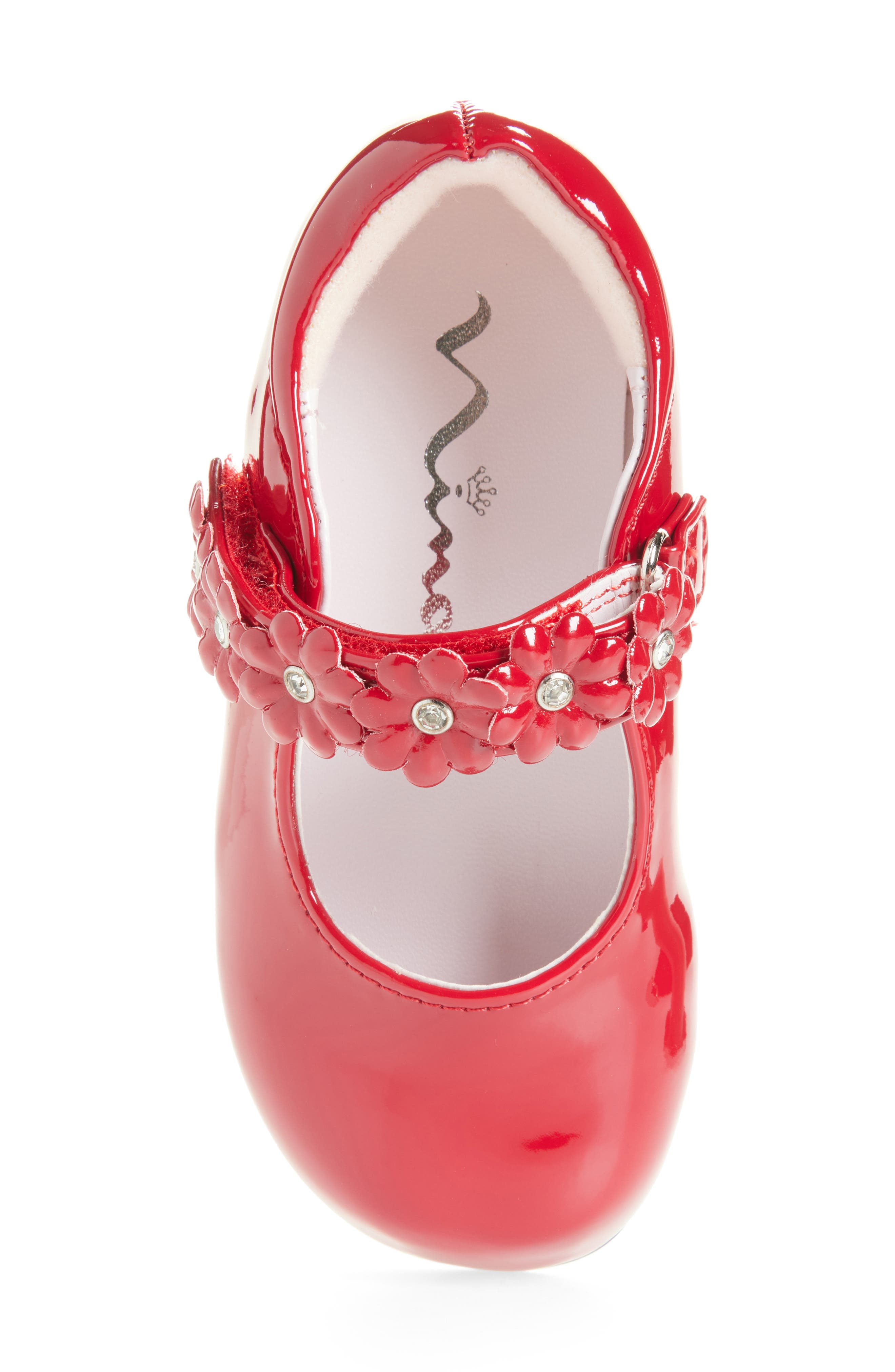 Kids' Tuley Mary Jane Flat, Alternate, color, RED PAT